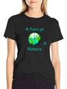 A Part Of Nature Modern Fit Casual T-Shirt – Clean And Versatile Design