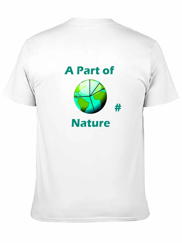 A Part Of Nature Modern Fit Casual T-Shirt – Clean And Versatile Design
