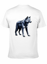 A Pixel Art Of A Wolf Simple Everyday Graphic Tee – Lightweight Summer Wear