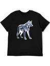 A Pixel Art Of A Wolf Simple Everyday Graphic Tee – Lightweight Summer Wear