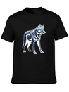 A Pixel Art Of A Wolf Simple Everyday Graphic Tee – Lightweight Summer Wear