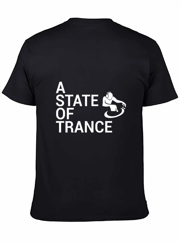 A STATE OF TRANCE Breathable Soft Cotton T-Shirt – Timeless Casual Look