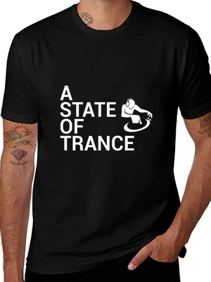 A STATE OF TRANCE Breathable Soft Cotton T-Shirt – Timeless Casual Look