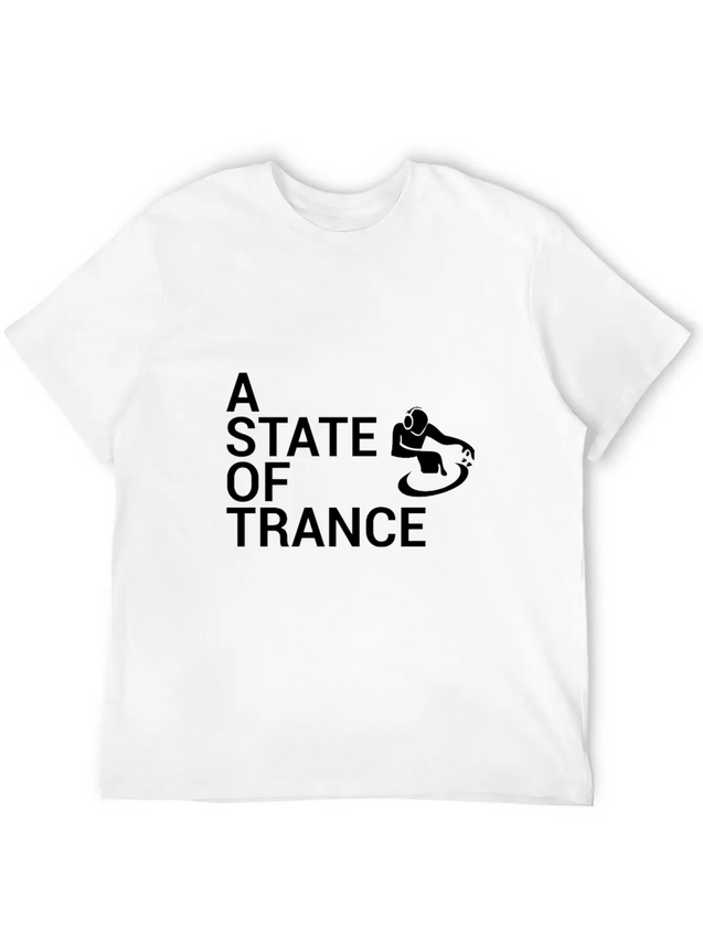A STATE OF TRANCE Breathable Soft Cotton T-Shirt – Timeless Casual Look