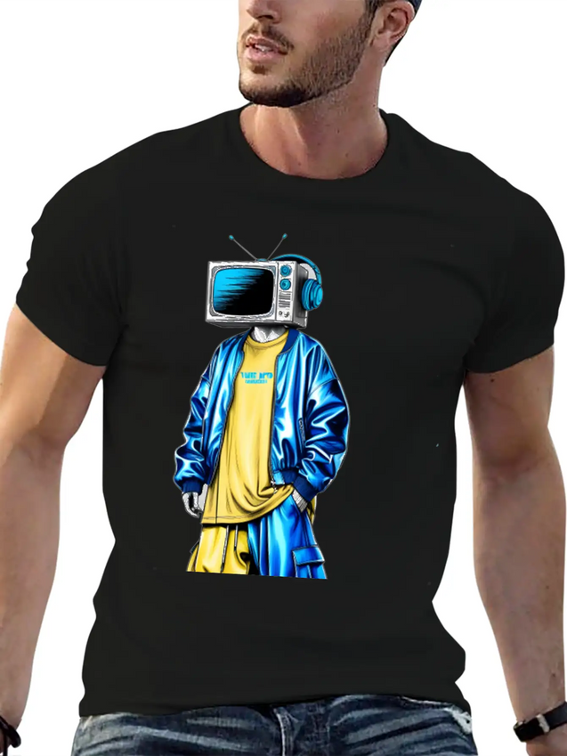A Surreal Futuristic Tshirt Graphic Fe 3 Simple Everyday Graphic Tee – Lightweight Summer Wear