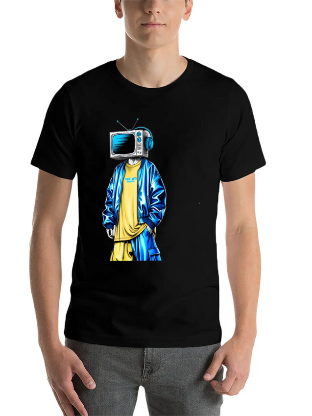 A Surreal Futuristic Tshirt Graphic Fe 3 Simple Everyday Graphic Tee – Lightweight Summer Wear