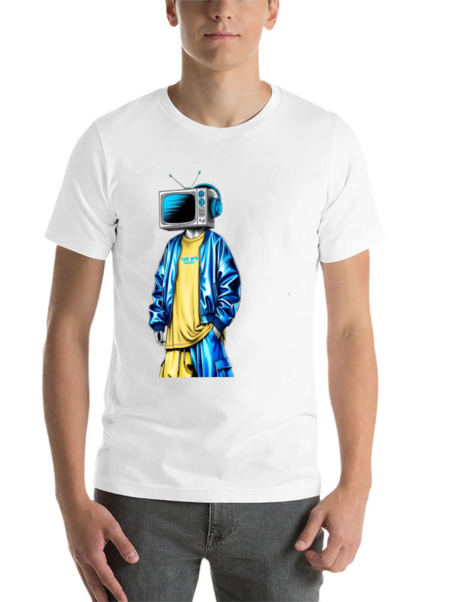 A Surreal Futuristic Tshirt Graphic Fe 3 Simple Everyday Graphic Tee – Lightweight Summer Wear