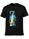 A Surreal Futuristic Tshirt Graphic Fe 3 Simple Everyday Graphic Tee – Lightweight Summer Wear