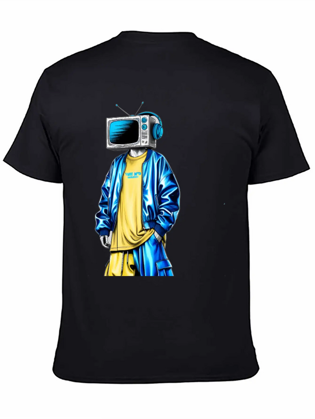 A Surreal Futuristic Tshirt Graphic Fe 3 Simple Everyday Graphic Tee – Lightweight Summer Wear