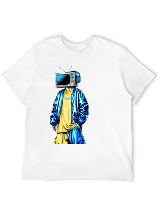 A Surreal Futuristic Tshirt Graphic Fe 3 Simple Everyday Graphic Tee – Lightweight Summer Wear
