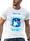 Astronaut Planets Space Earth Day Save The Planet Casual Graphic T-Shirt – Simple And Comfortable Daily Wear