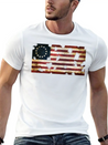 Betsy Ross Flag Casual Graphic T-Shirt – Simple And Comfortable Daily Wear