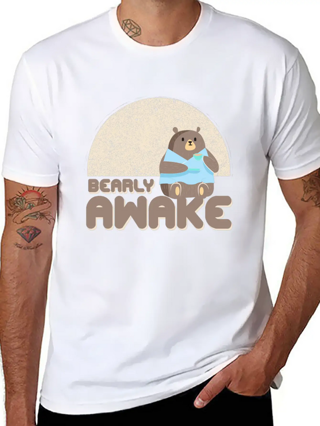 Coffee Casual Graphic T-Shirt – Simple And Comfortable Daily Wear