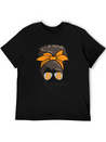 #CryptoMom Messy Bun BTC Crypto Mom Womens Bitcoin Casual Graphic T-Shirt – Simple And Comfortable Daily Wear