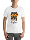 #CryptoMom Messy Bun BTC Crypto Mom Womens Bitcoin Casual Graphic T-Shirt – Simple And Comfortable Daily Wear