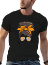 #CryptoMom Messy Bun BTC Crypto Mom Womens Bitcoin Casual Graphic T-Shirt – Simple And Comfortable Daily Wear