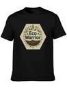 "Eco-Warrior Chronicles" Breathable Soft Cotton T-Shirt – Timeless Casual Look