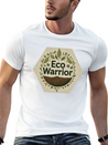"Eco-Warrior Chronicles" Breathable Soft Cotton T-Shirt – Timeless Casual Look