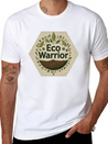"Eco-Warrior Chronicles" Breathable Soft Cotton T-Shirt – Timeless Casual Look