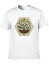 "Eco-Warrior Chronicles" Breathable Soft Cotton T-Shirt – Timeless Casual Look
