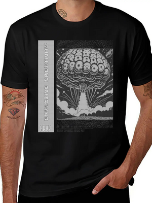 "Explosive Creativity - ADHD, Brain Sparks, Ideas Comfortable Minimalist Graphic Tee – Summer Style Essential