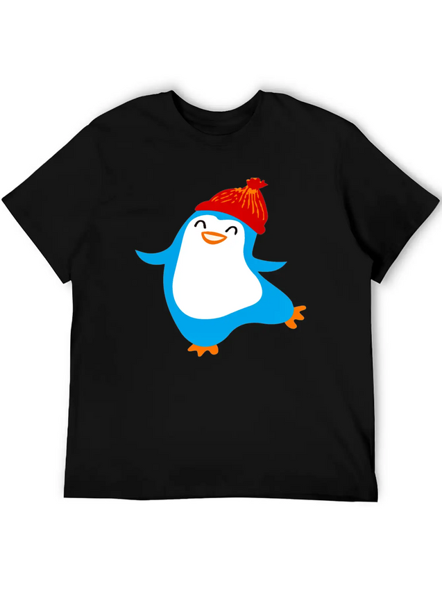 !!!EXTREME PENGUIN!!! Casual Graphic T-Shirt – Simple And Comfortable Daily Wear