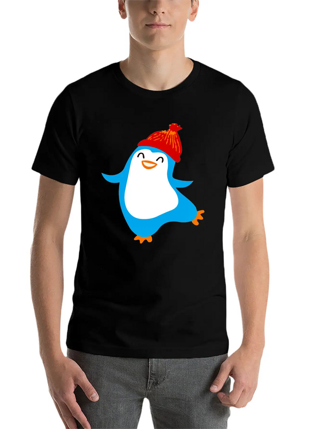 !!!EXTREME PENGUIN!!! Casual Graphic T-Shirt – Simple And Comfortable Daily Wear