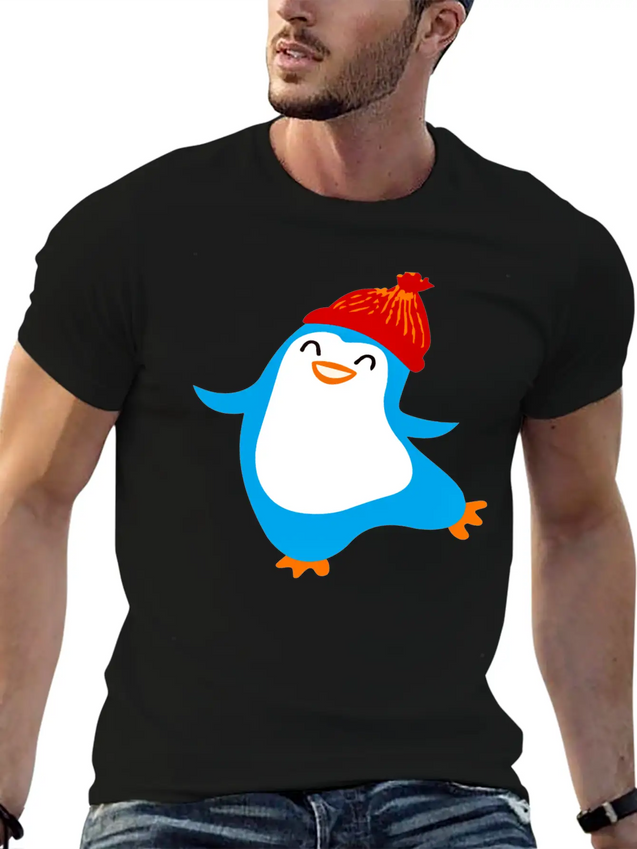 !!!EXTREME PENGUIN!!! Casual Graphic T-Shirt – Simple And Comfortable Daily Wear