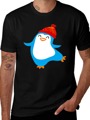 !!!EXTREME PENGUIN!!! Casual Graphic T-Shirt – Simple And Comfortable Daily Wear