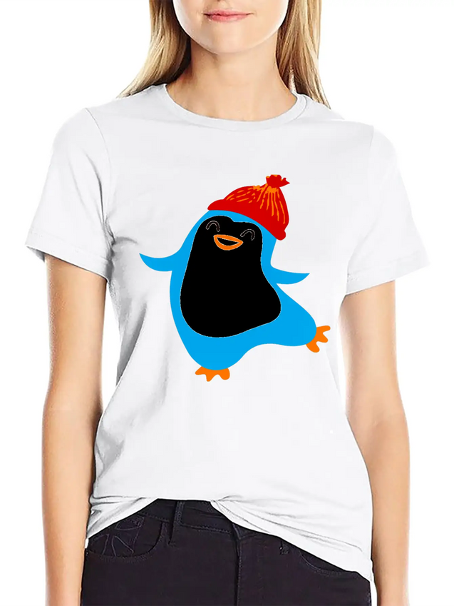 !!!EXTREME PENGUIN!!! Casual Graphic T-Shirt – Simple And Comfortable Daily Wear