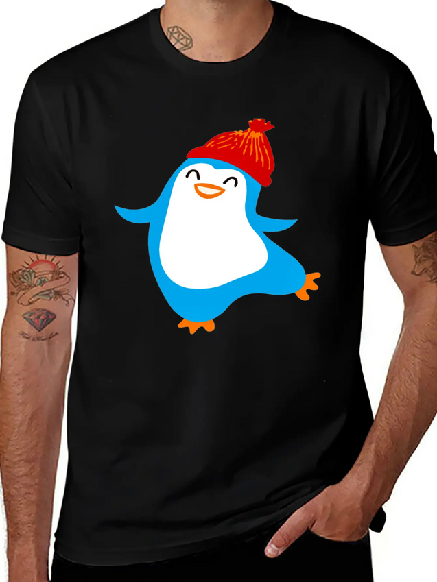 !!!EXTREME PENGUIN!!! Casual Graphic T-Shirt – Simple And Comfortable Daily Wear