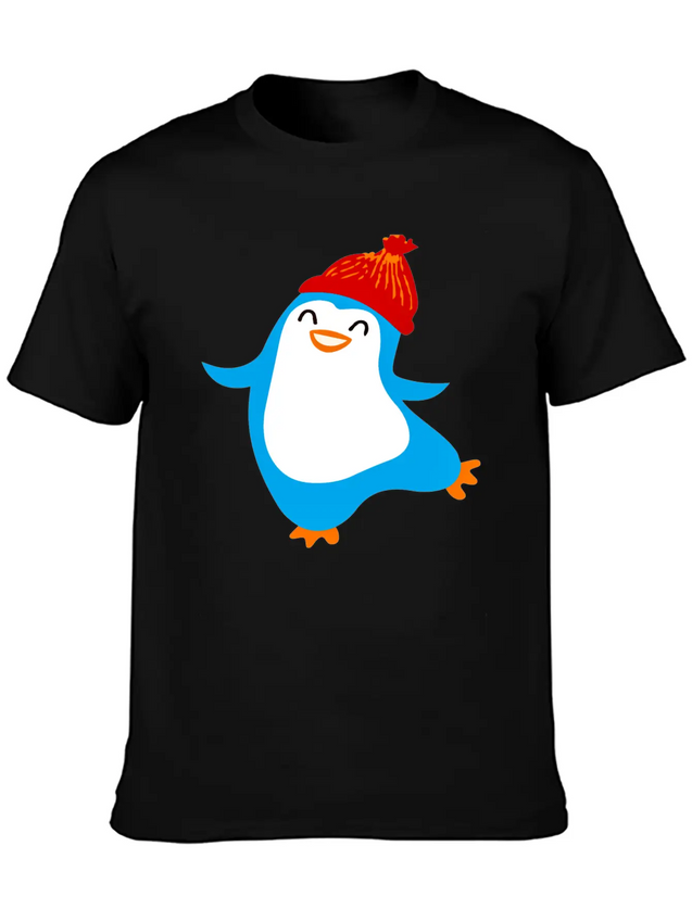 !!!EXTREME PENGUIN!!! Casual Graphic T-Shirt – Simple And Comfortable Daily Wear