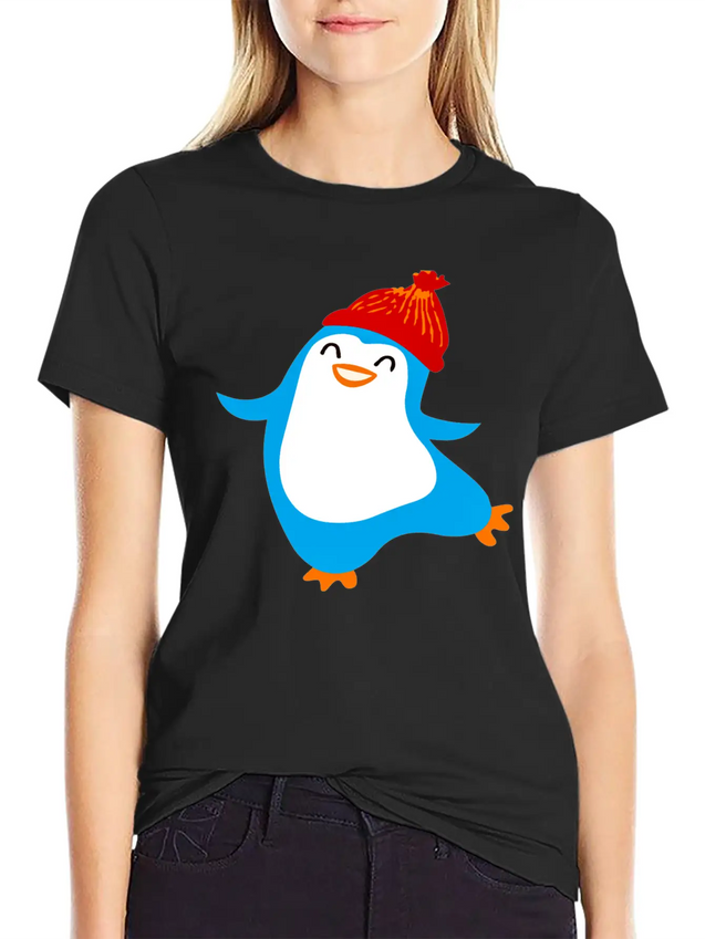 !!!EXTREME PENGUIN!!! Casual Graphic T-Shirt – Simple And Comfortable Daily Wear