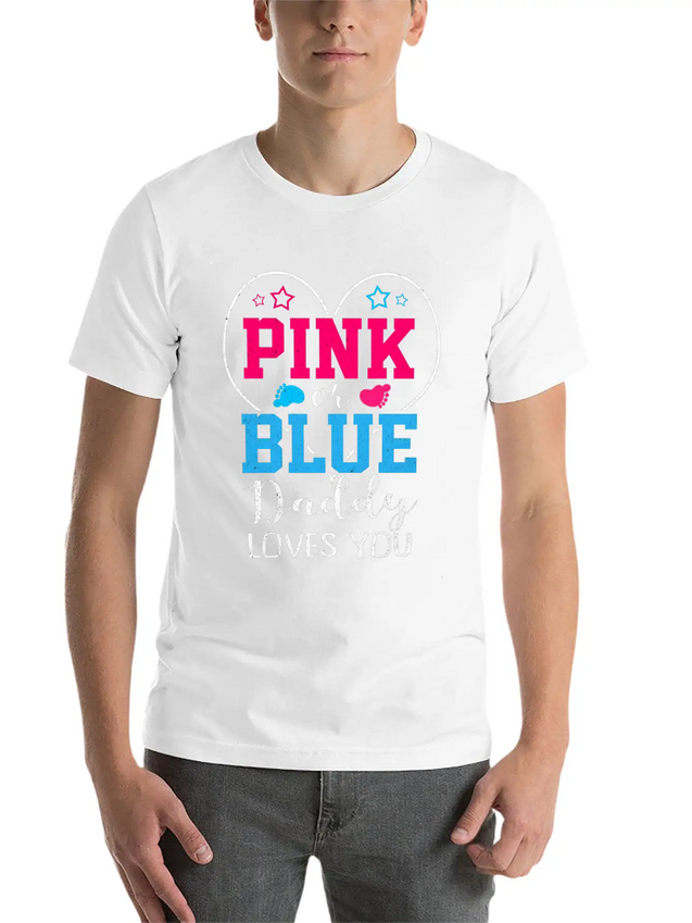 Gender Reveal Casual Graphic T-Shirt – Simple And Comfortable Daily Wear