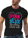 Gender Reveal Casual Graphic T-Shirt – Simple And Comfortable Daily Wear