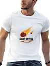 Giant Meteor 2020 Casual Graphic T-Shirt – Simple And Comfortable Daily Wear