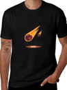 Giant Meteor 2020 Casual Graphic T-Shirt – Simple And Comfortable Daily Wear