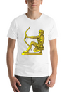 Golden Statue 4 Casual Graphic T-Shirt – Simple And Comfortable Daily Wear