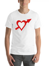 Heart And Arrow Casual Graphic T-Shirt – Simple And Comfortable Daily Wear