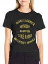 Intelligence Casual Graphic T-Shirt – Simple And Comfortable Daily Wear