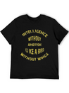 Intelligence Casual Graphic T-Shirt – Simple And Comfortable Daily Wear