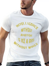 Intelligence Casual Graphic T-Shirt – Simple And Comfortable Daily Wear