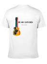 Music Lover Casual Graphic T-Shirt – Simple And Comfortable Daily Wear