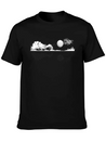 Nature Guitar Casual Graphic T-Shirt – Simple And Comfortable Daily Wear