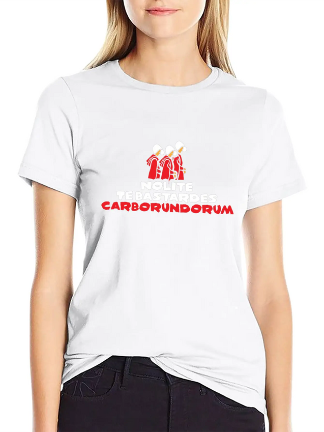 Nolite Te Bastardes Carborundorum T-Shirt Movie In Casual Graphic T-Shirt – Simple And Comfortable Daily Wear