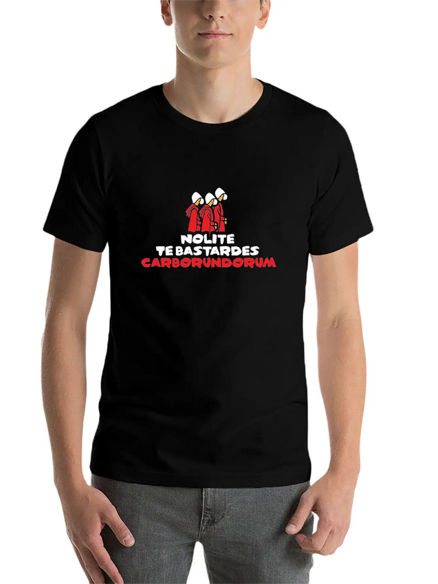 Nolite Te Bastardes Carborundorum T-Shirt Movie In Casual Graphic T-Shirt – Simple And Comfortable Daily Wear