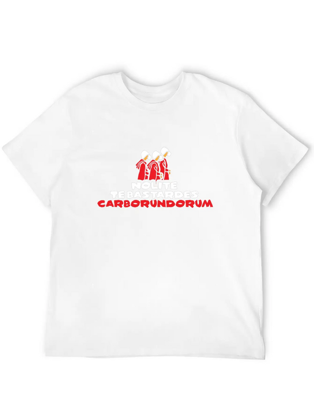 Nolite Te Bastardes Carborundorum T-Shirt Movie In Casual Graphic T-Shirt – Simple And Comfortable Daily Wear