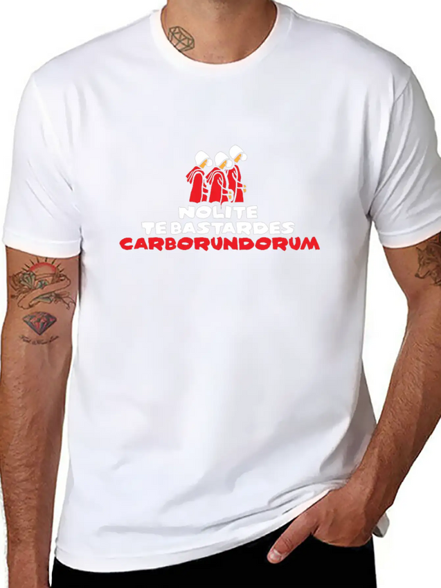 Nolite Te Bastardes Carborundorum T-Shirt Movie In Casual Graphic T-Shirt – Simple And Comfortable Daily Wear