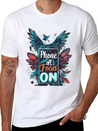 "Phone Off, Focus On" Breathable Soft Cotton T-Shirt – Timeless Casual Look