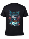 "Phone Off, Focus On" Breathable Soft Cotton T-Shirt – Timeless Casual Look